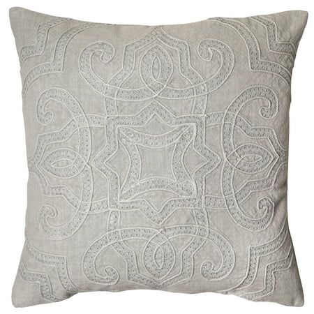 Better Homes & Gardens Medallion Enzyme Washed Decorative Throw Pillow, 18