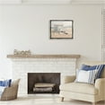 thumbnail image 3 of Stupell Industries Lifeguard Hut on Beach Landscape Photography Gray Floater Framed Canvas Art Print Wall Art, 21 x 17, 3 of 10