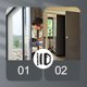 thumbnail image 4 of unbranded 1Jgo Manija De Puerta Corrediza Con Cerradura Para Puertas De Madera Aluminio Y Vinilo, 4 of 6