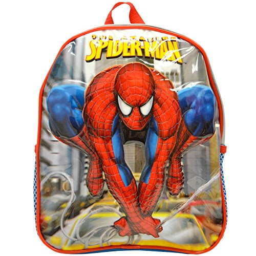 Spiderman Mini 11 inch Multicolor Shoulder School Bag Backpack Rucksack for Kids