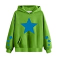 thumbnail image 2 of Girls And Cute Hoodies For Oversized Long Sleeve Drawstring Hooded Sweatshirt Gradient Teen Girls Pullover Tops Green, 2 of 4