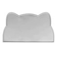 thumbnail image 1 of Alfombrillas de silicona NQ para perros y gatos antideslizantes e impermeables gris, 1 of 5