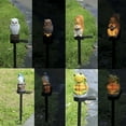 thumbnail image 6 of Holloyiver Solar Garden Lights, Cute Squirrel Statues Waterproof Outdoor Decorations, Resin Animal Ornaments Gifts for Mom's Yard Lawn Pathway Flower Fence Art (Squirrel), 6 of 6