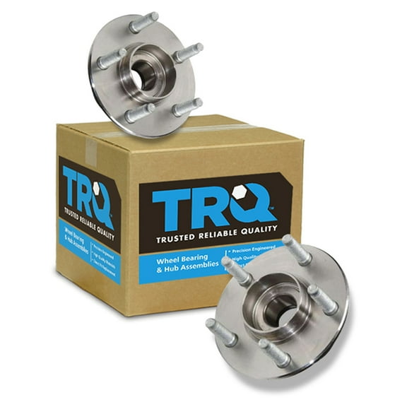 TRQ Wheel Bearing and Hub Assembly REAR PAIR for Taurus Sable BHA53443 Fits select: 1990-2007 FORD TAURUS, 1990-2005 MERCURY SABLE