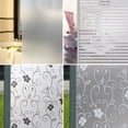 thumbnail image 2 of 2M x 45CM Bathroom Window Home Privacy Waterproof Frosted Glass Film Sticker, 2 of 6