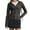 V-GY1492, variant on FEIFLY Women's Solid Color Waist Cinching Ribbed Zippered Hoodie Cardigan Cozy Sweatshirt