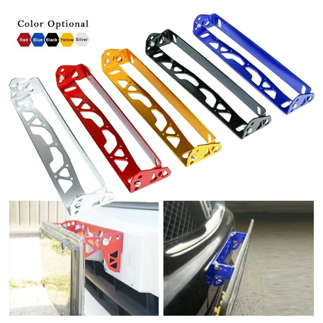 VONKY Frame Tag Holder - Durable for Weatherproof Scratch Resistant Lightweight Car License Plate Frame red 24.5*21*3cm 1Set