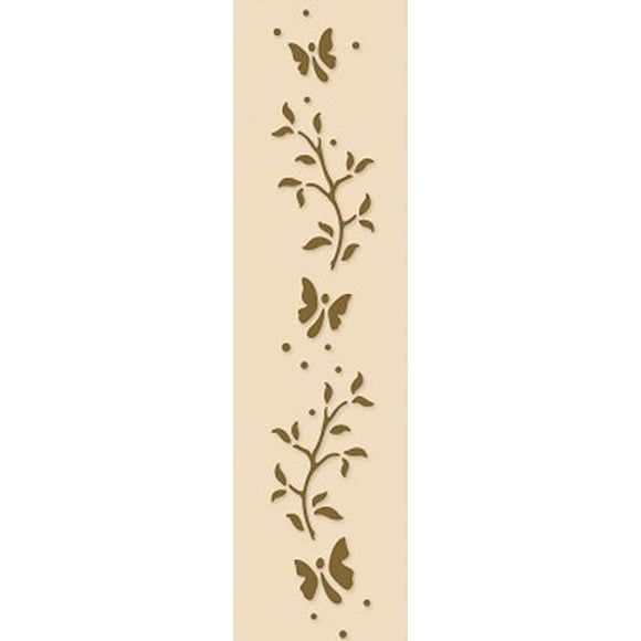 Lea'bilities Border Embossing Folder - Branch