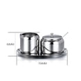 thumbnail image 2 of Juego de crema y azúcar Cuisinox de acero inoxidable, 5 piezas, 2 of 6