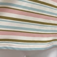 thumbnail image 4 of Daznico Women's Striped Polo Shirt Short Sleeve Button Down Collared Casual Summer Lightweight Tops for Work Daily Wear,L, 4 of 4