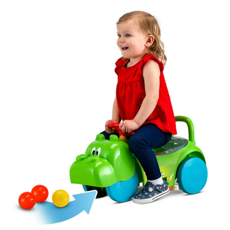 Hasbro Hungry Hungry Hippos 3 in 1 Scoot and Ride On Toy by Kid Trax,