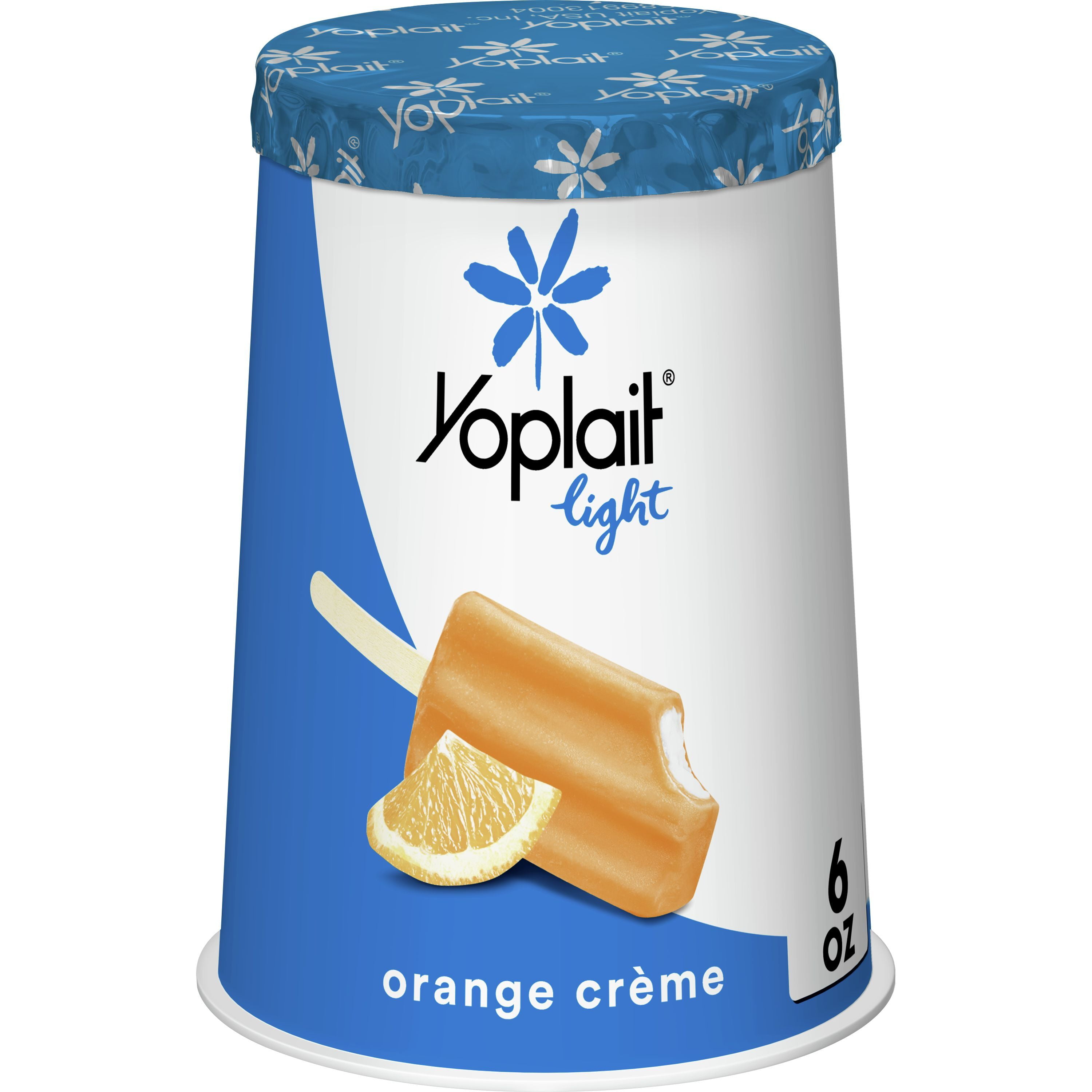 Yoplait Light Orange Creme Fat Free Yogurt, 6 OZ Yogurt Cup
