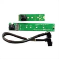 thumbnail image 1 of 22110 NVMe M.2 SSD to to 2280 Adapter Card Adapter 2280 to 22110 Multifunction Portable Extension Cable,2 * Riser Card Motherboard 1 * Extension Cable, 1 of 6