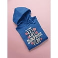 thumbnail image 3 of Let Life Surprise You Art Hoodie Women -Image by Shutterstock, Female 4X-Large, 3 of 4