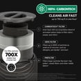 thumbnail image 4 of PuroAir 130i Air Purifiers for Home Large Rooms - Covers 750 Sq Ft (2 Pack), 4 of 14