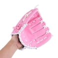 thumbnail image 3 of Guante de lanzador de béisbol Zulema Rosa Negro Unisex S, 3 of 8