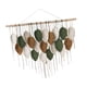 thumbnail image 5 of Colgante de pared de macramé tejido, decoración colgante, decoración del hogar, arte de pared, decoración ideal Marrón, 5 of 9