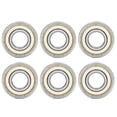 thumbnail image 1 of Radial Bearing, 10Pcs Miniature Roller Bearings  For Rolling Mill Roll For Papermaking Machinery, 1 of 8