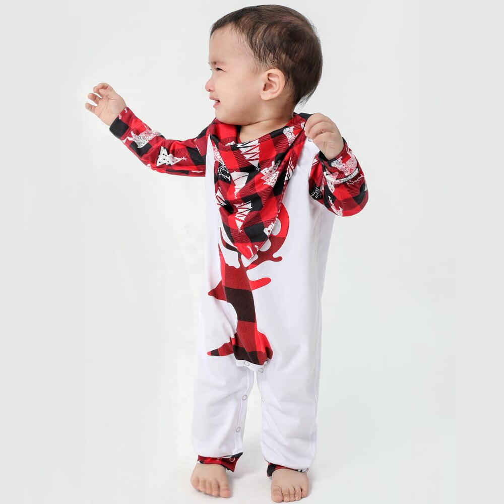 Set Family Look Mother Daughter Father Baby Kids Sleepwear Mommy and Me Nightwear Clothes Christmas Family Matching Pajamas