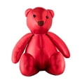 thumbnail image 2 of Oso de Peluche Fredo Rojo Gigante 140 cm Artesanal con Estrellas Metálicas  - Hecho en México Beautifull Home navideño, 2 of 2