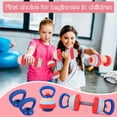 thumbnail image 4 of Equipo de ejercicio Kasebro Kids con 2 mancuernas y pesas rusas, 4 of 7