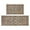 Boho Brown Carpet-3, variant on Kitchen Rugs and Mats Non Skid Washable Boho Brown Carpet Kitchen Mat and Rug Set,Floor Cushion Waterproof Rug,Rubber Backed Area Rugs for Kitchen Laundry