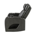 thumbnail image 4 of ACME Taddeo Power Motion Recliner in Dark Gray Synthetic Leather, 4 of 8