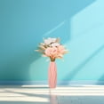 thumbnail image 1 of FENGGUIQU 1Ud Florero Moderno Rosa En PP Para Adornar Escritorio Y Espacio Hogar, 1 of 7