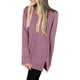 thumbnail image 3 of Suéteres para Mujer Manga Larga Cuello Redondo Color Sólido Tops de Moda Xemadio WRMH-137-8, 3 of 5
