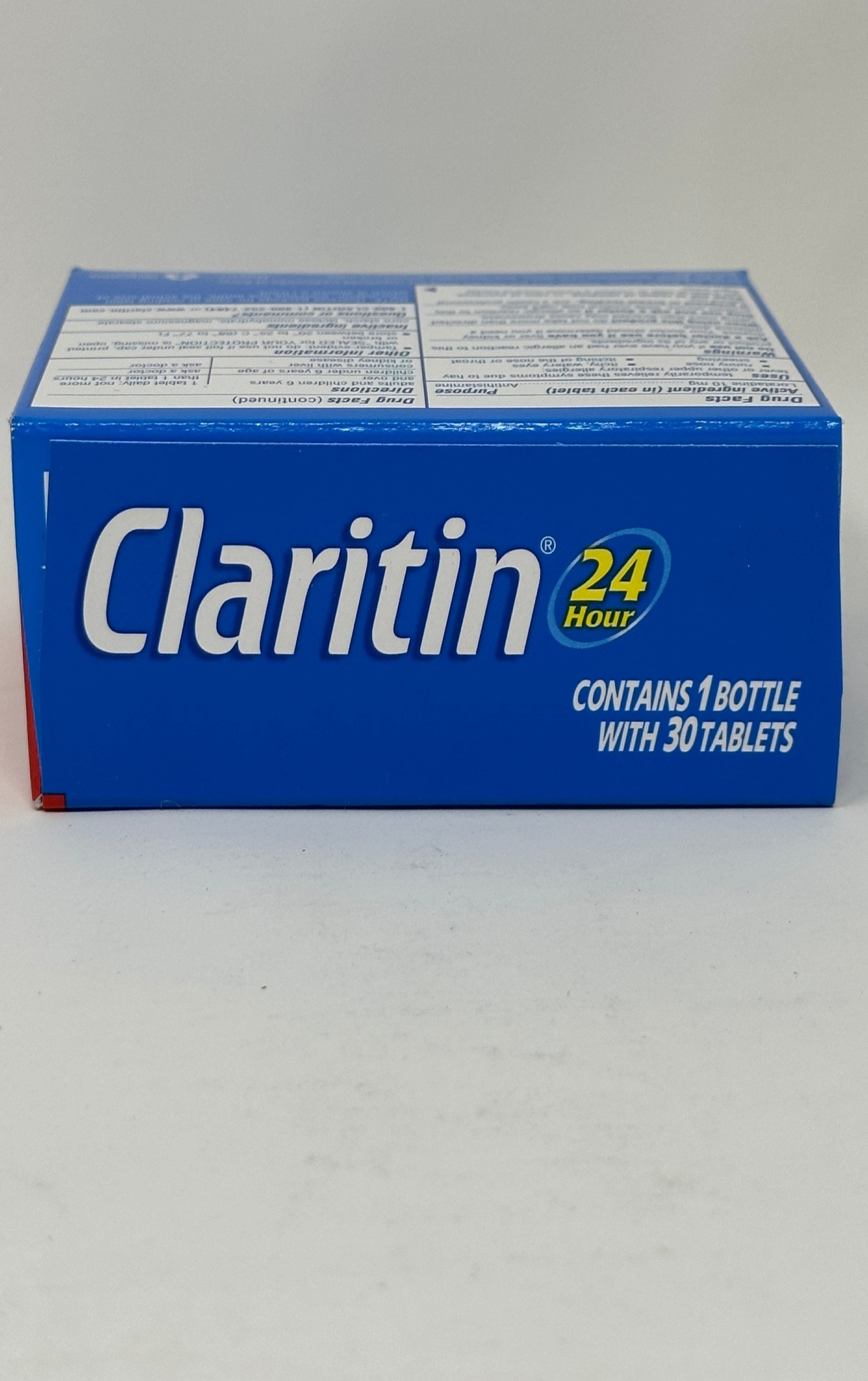 Claritin Loratadine Indoor & Outdoor Allergy Relief, Non-Drowsy, 30ct, 4 Pack