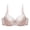 Khaki, variant on harmtty Women See-through Breathable Lace Flower Push Up Bra Underwear,White 44C