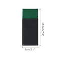 thumbnail image 2 of INSPIRE CHIC Father's Day Men's Prefolded Solid Pocket Squares Suit Handkerchief 7.3"x3.1" for Wedding Party Business Green One Size, 2 of 6