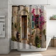 thumbnail image 4 of Clearance Deals Shower Curtain 70x70 Inch With 12 Plastic Hooks Waterproof Shower Curtain Bathroom Heavy Side Shower Curtain Machine Washable Quick Dry Shower Curtain Hooks Double Sided, 4 of 8