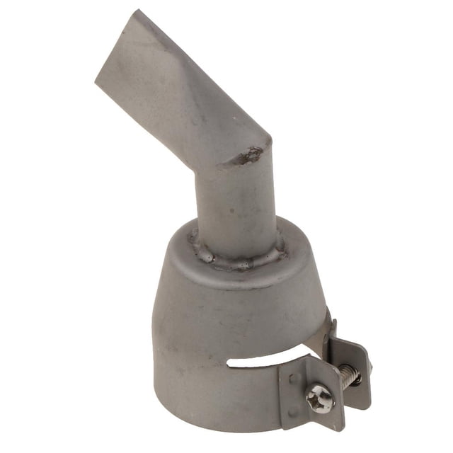 Boquilla Tubular de Boca Ancha Plana de 20 Mm Y 60 Grados para Lanza de Soldadura de Plástico Lanza de Aire Caliente / para Boca de Soldador Baoblaze Boquillas de soldadura planas