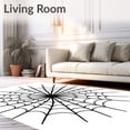 thumbnail image 2 of ODIKA 4x6 Machine Washable Non-Slip Area Rug, Haunting Arachnid Supernatural Entryway Accent Ultra Soft Rug, None, 514559, 2 of 7