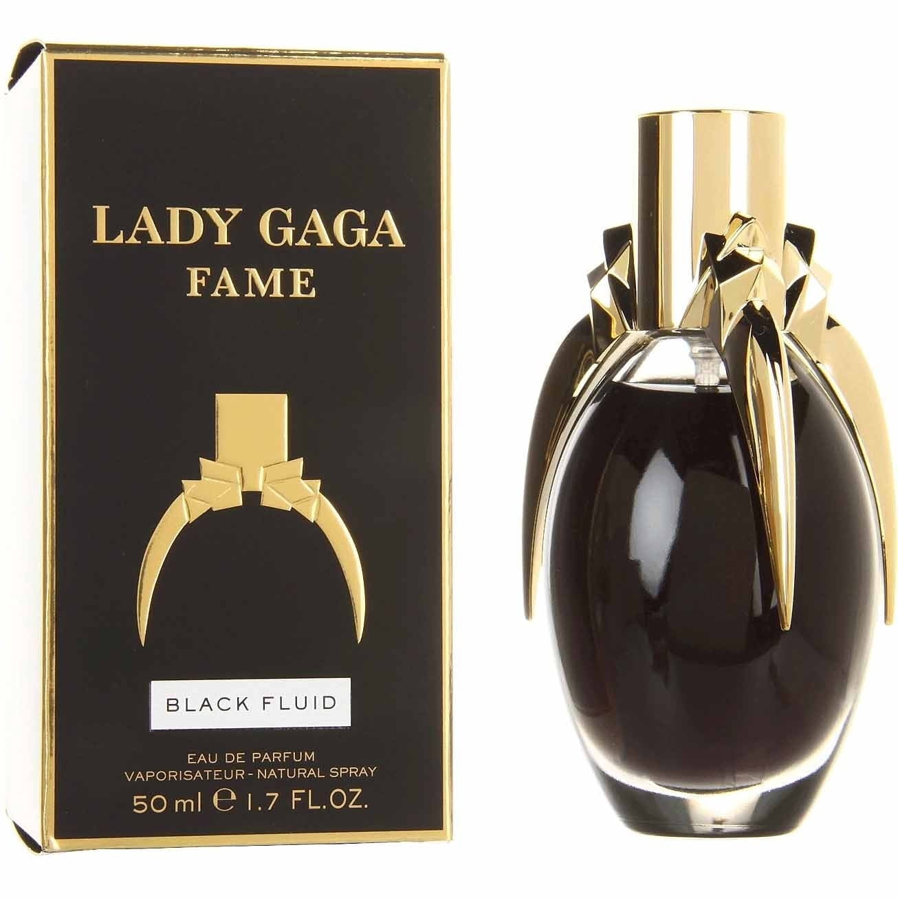 香水(女性用) LADY GAGA FAME BLACK FLUID Lady Gaga Fame Black Fluid Eau De Parfum, Perfume for Women, 1.7