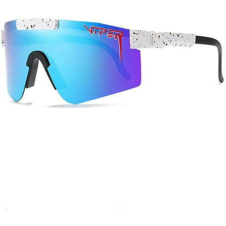 Pit-Viper Sunglasses Cycling Glasses Windproof Outdoor Sports Viper  Sunglasses for Cycling Baseball Fishing Golf