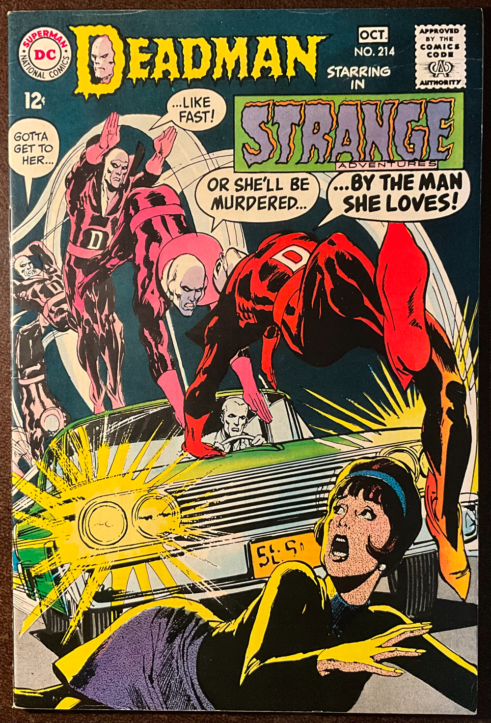 Cover of Strange Adventures #214