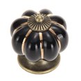 thumbnail image 3 of Perillas de puerta de cerámica de calabaza Vintage, armario, cajón, armario, cocina, puertas, muebles, tirador para puerta, 3 of 5