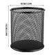 thumbnail image 4 of Sidaley Iron Pen Pot Antideslizante Desktop Pencil Holder Round Pencil Container para Office School Type3, 4 of 6