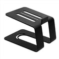thumbnail image 2 of 2pcs 5.3in Height Monitor Speaker Stand Riser Comfortable Viewing Angle Stand Mount Solid Speaker Support Metal Riser,2 x Speaker Stand Holder,Black, 2 of 8