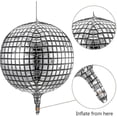 thumbnail image 2 of Globos de Discoteca JanHm 20 Piezas 4D 22 Pulgadas Color Plata, 2 of 4