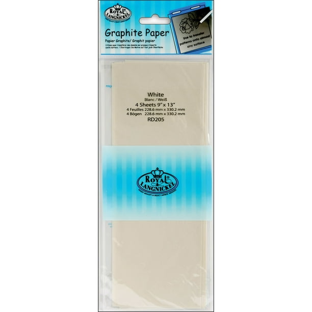 White Transfer Paper9"X13" 4/Pkg