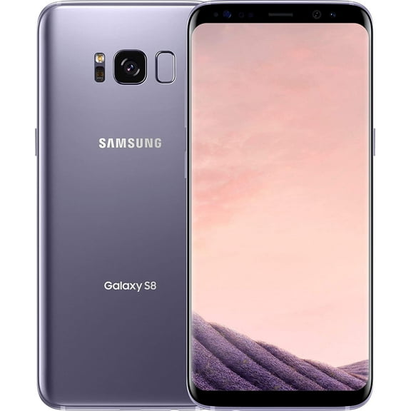 Restored Samsung Galaxy S8 G950 Fully Unlocked, Orchid Gray 64GB (Refurbished)