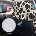 thumbnail image 5 of FOR U DESIGNS Highland Cow Spot Sunflower Print Car Seat Protector Towel Universal Fit for Front Seats, Multi-Purpose Running Towel for Outdoor Sport, Yoga, and Summer Travel, 5 of 7