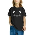 thumbnail image 4 of Odeerbi Kids Boys Girls Halloween T-shirt Kids Kids Halloween Print Shirt Fashion Cute Round Neck Short Sleeve Cotton Top Kids Clothes Black, 4 of 5