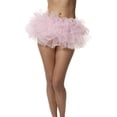 thumbnail image 1 of BellaSous Tutu estrecho para adultos para disfraces de Halloween, elfo de Navidad, tutú de princesa y ballet, niña de las flores o carrera divertida (extragrande, rosa) BellaSous 420-PI-QU, 1 of 2