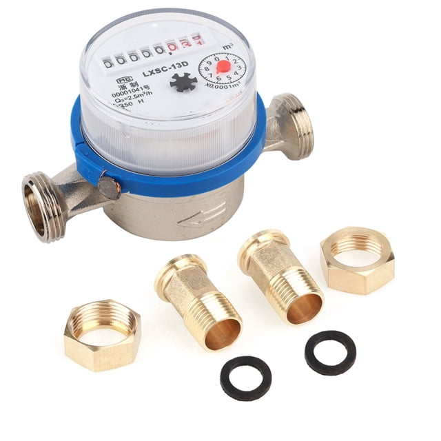 Medidor de Agua Samfox 1/2"Medidor de Agua Seca Medidor de Agua fría Medidor de Agua fría y Seca 1/2"