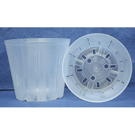 Waldor Orchids - Clear Plastic Pots for Orchids 5