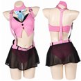 thumbnail image 3 of Traje de baño de Tifa Lockhart para cosplay de Final Fantasy 7, disfraz para mujeres adultas y niñas, conjunto de bikini, traje de baño para Halloween y carnaval, 3 of 5